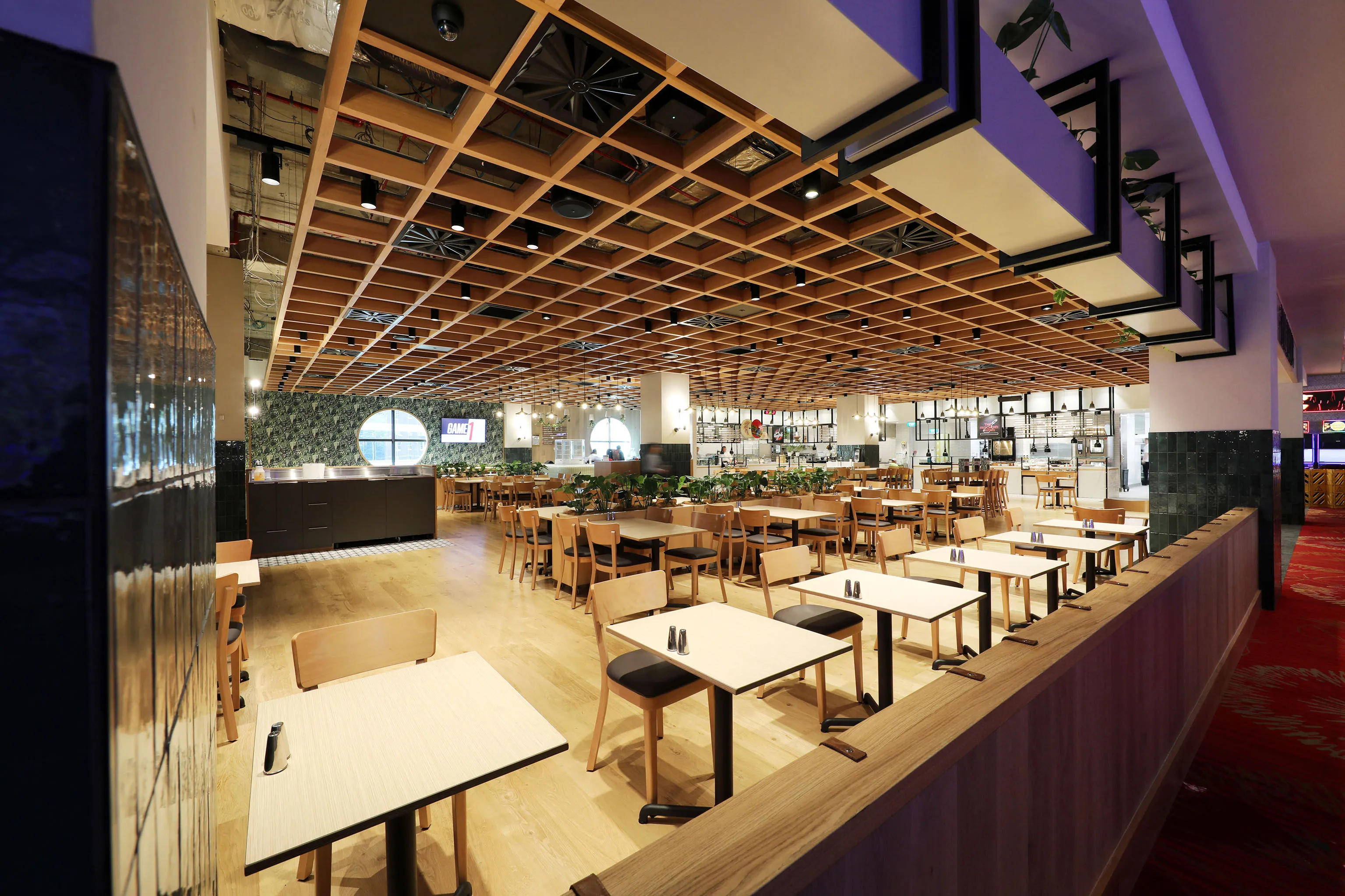 SkyCity Food Republic flagship dining venue fitout, Federal Street, Auckland