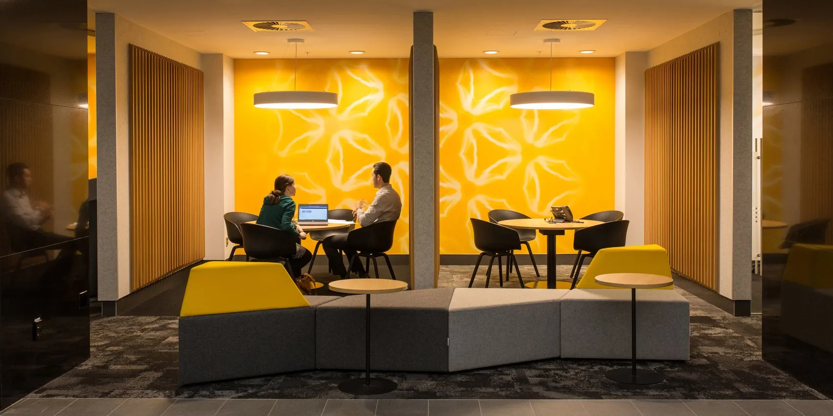 ASB Bank branch interior fitout with bespoke joinery, New Zealand