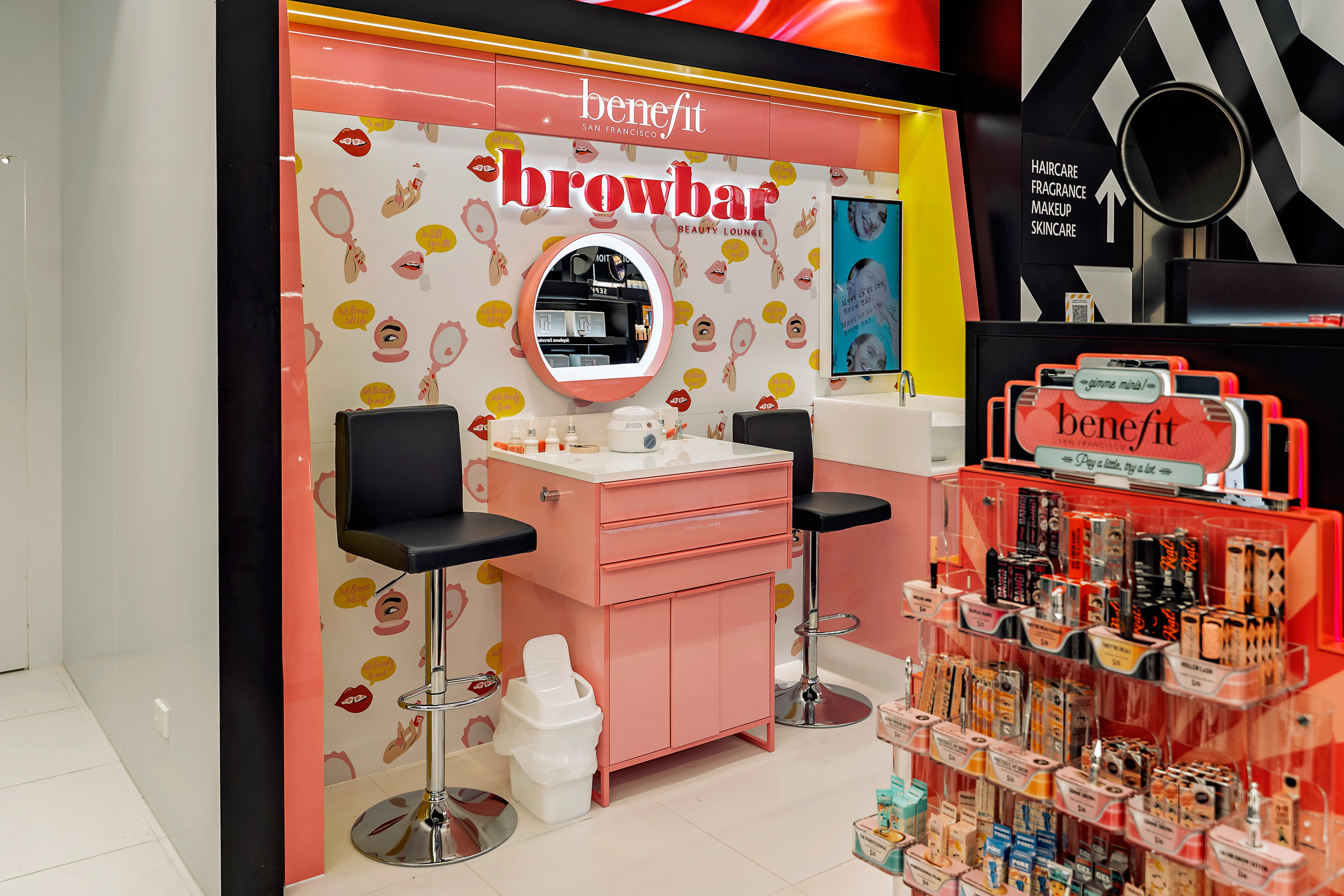Sephora — Sylvia Park & Westfield Newmarket, Auckland, detail 1