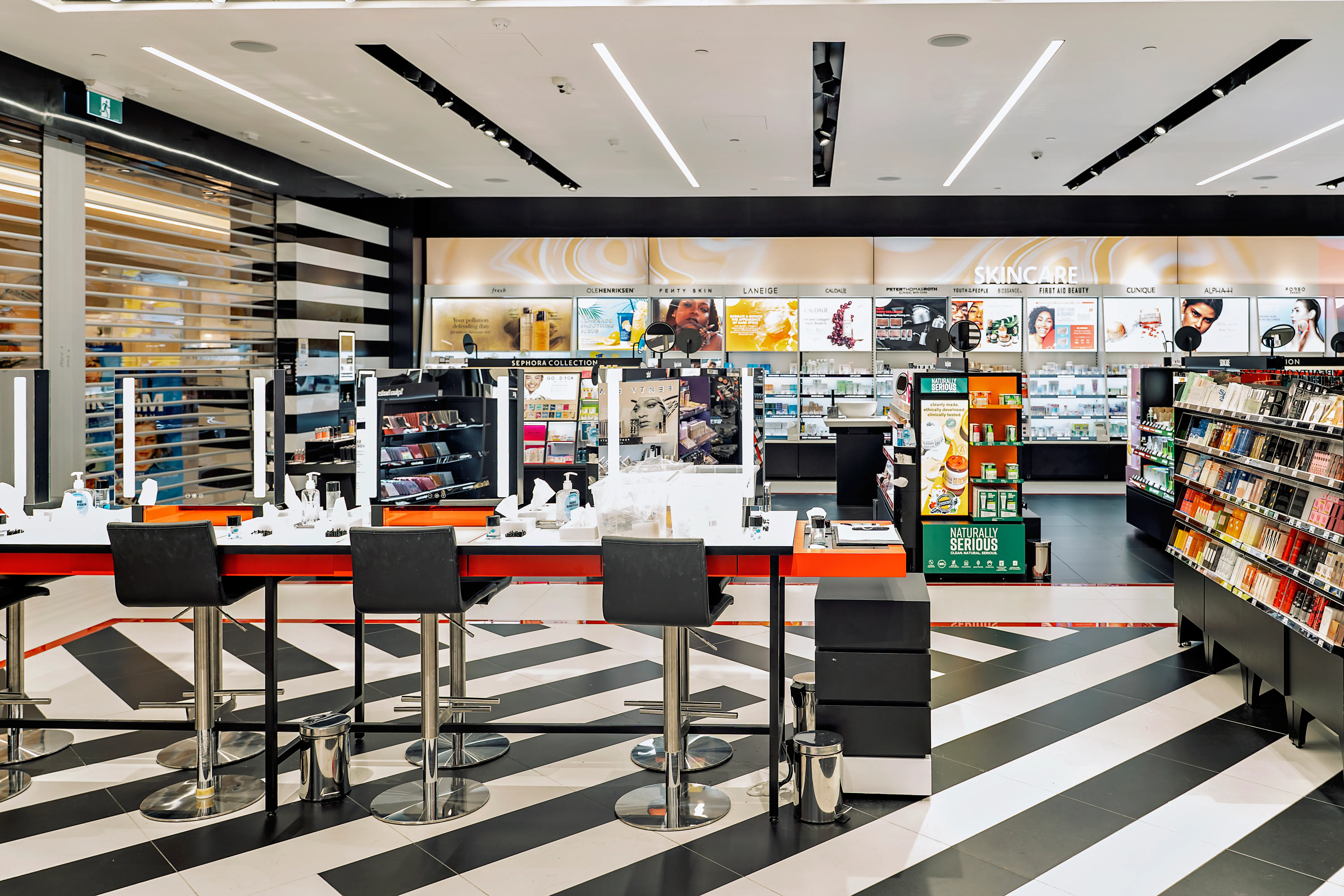Sephora — Sylvia Park & Westfield Newmarket, Auckland, detail 2