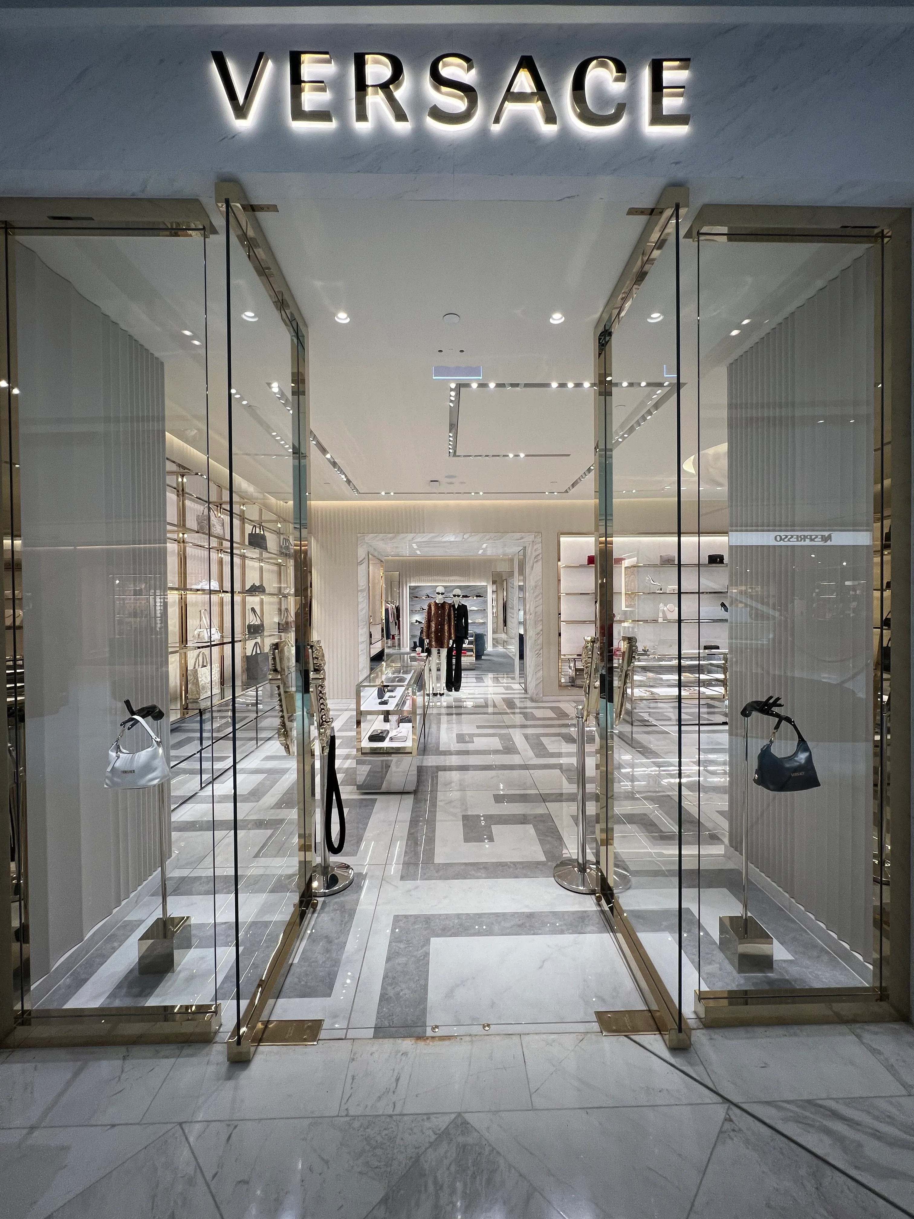 Versace — Westfield Newmarket, Auckland, detail 3