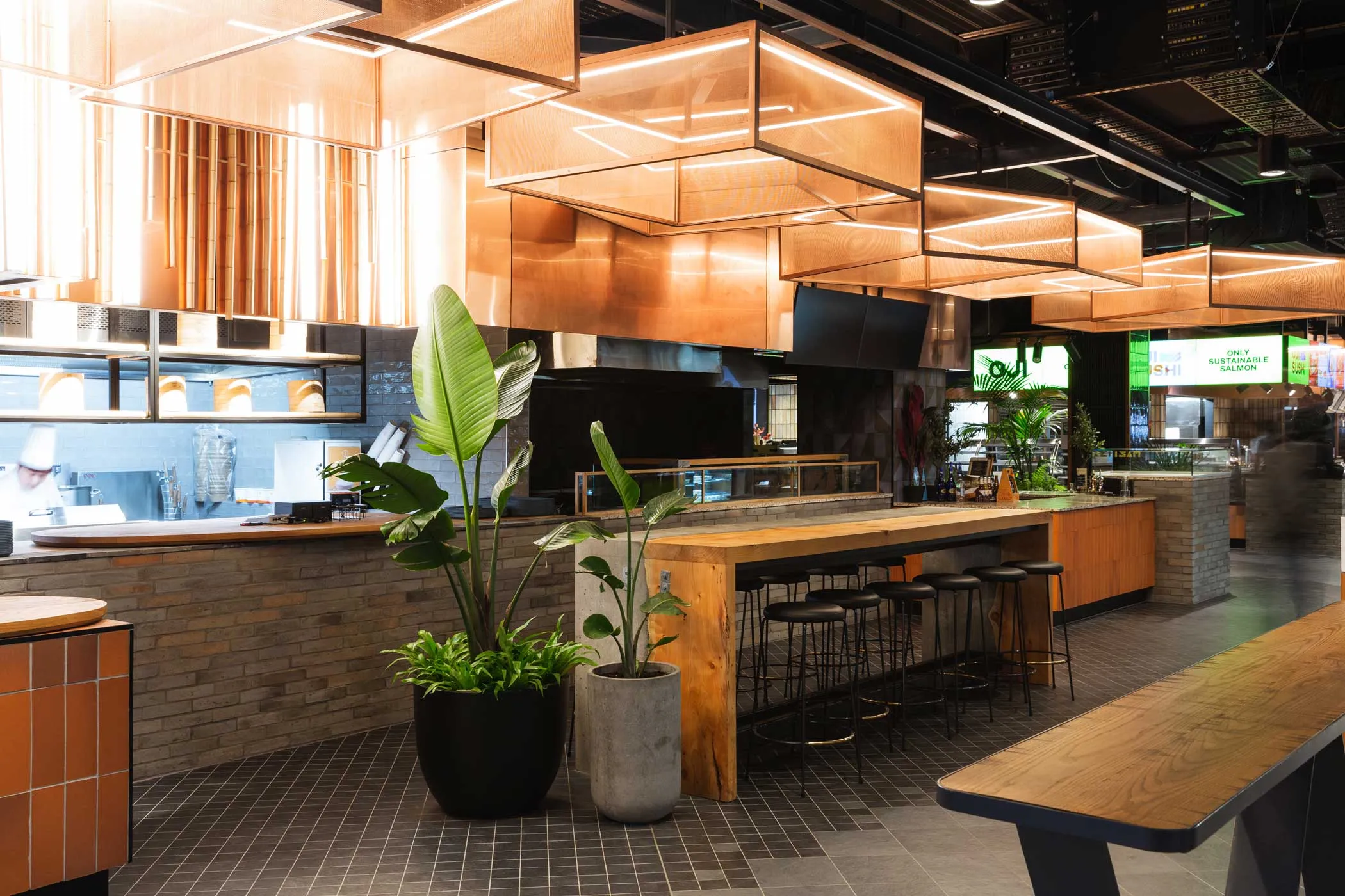 Harbour Eats — Commercial Bay, Quay Street, Auckland, detail 5