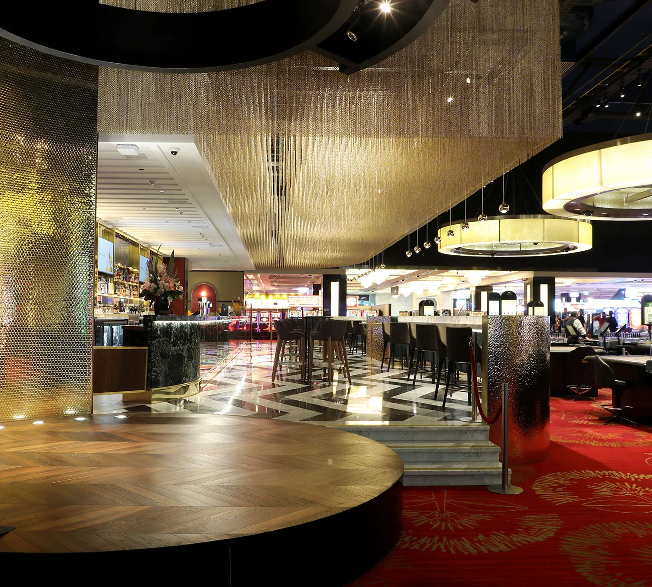 SkyCity Flare Bar — Federal Street, Auckland, detail 5