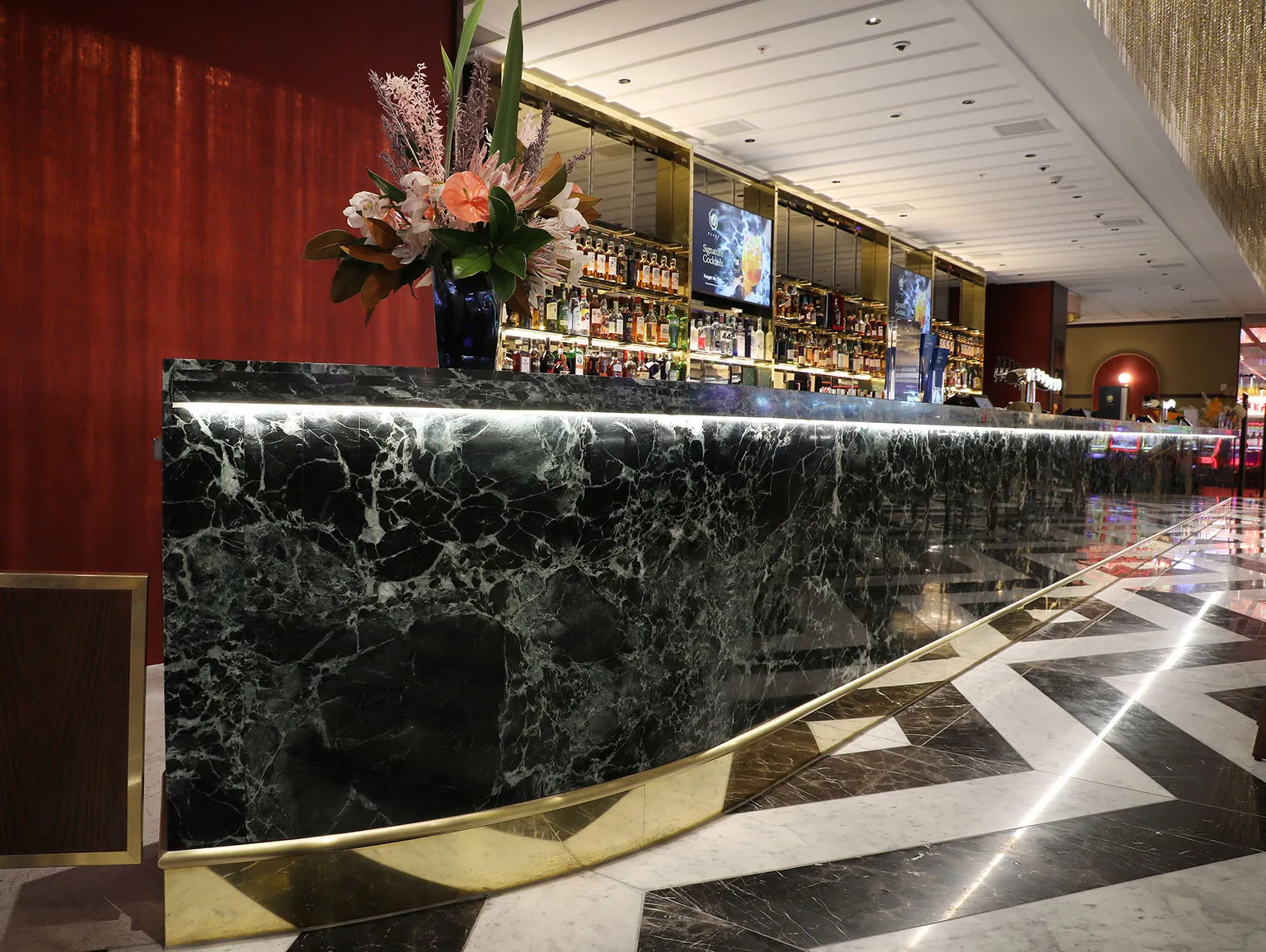 SkyCity Flare Bar — Federal Street, Auckland, detail 6