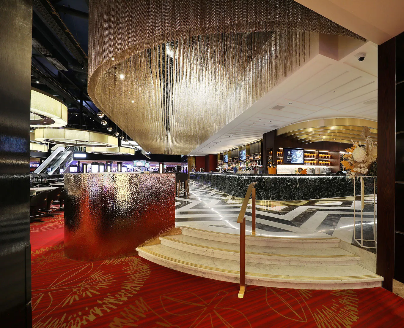 SkyCity Flare Bar — Federal Street, Auckland, detail 7