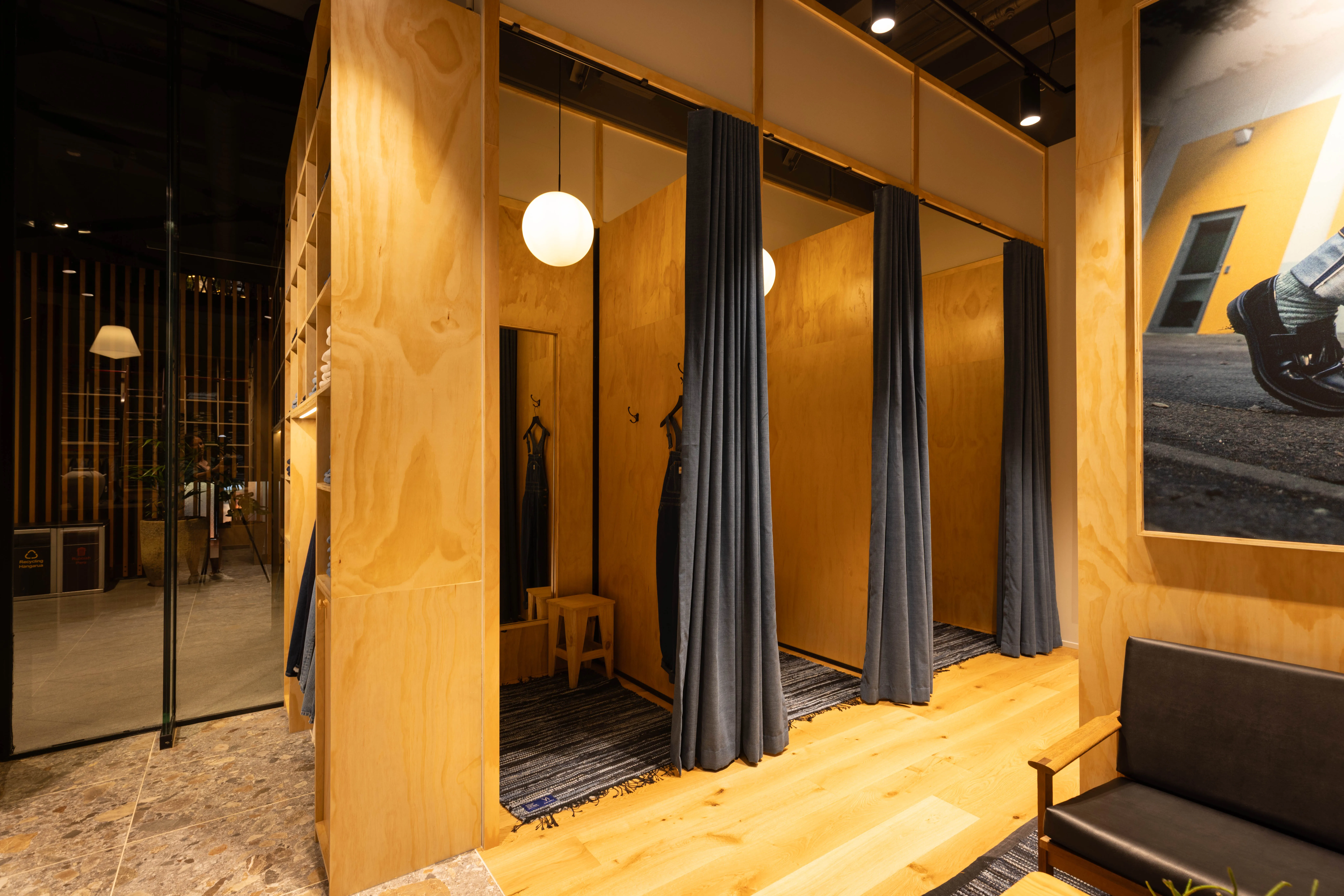 Nudie Jeans — Commercial Bay, Auckland, detail 9