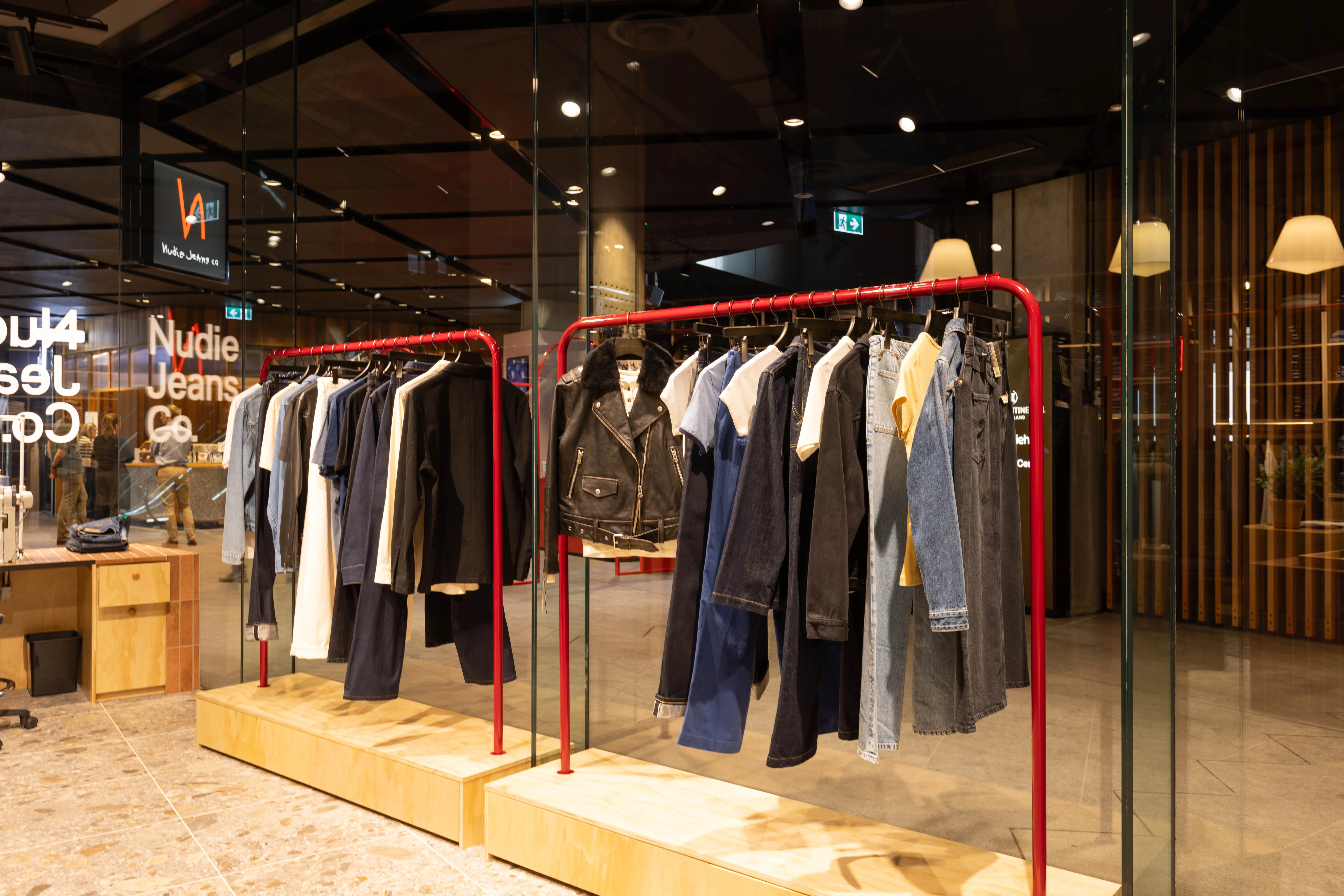 Nudie Jeans — Commercial Bay, Auckland, detail 10